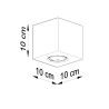 https://design-led.fr/ Plafonnier QUAD en bois naturel GU10 32,40&nbsp;€ 32,40&nbsp;€ SL.0493