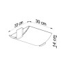 https://design-led.fr/ Plafonnier EMILIO wengé 2XE27 82,80&nbsp;€ 82,80&nbsp;€ SL.0186