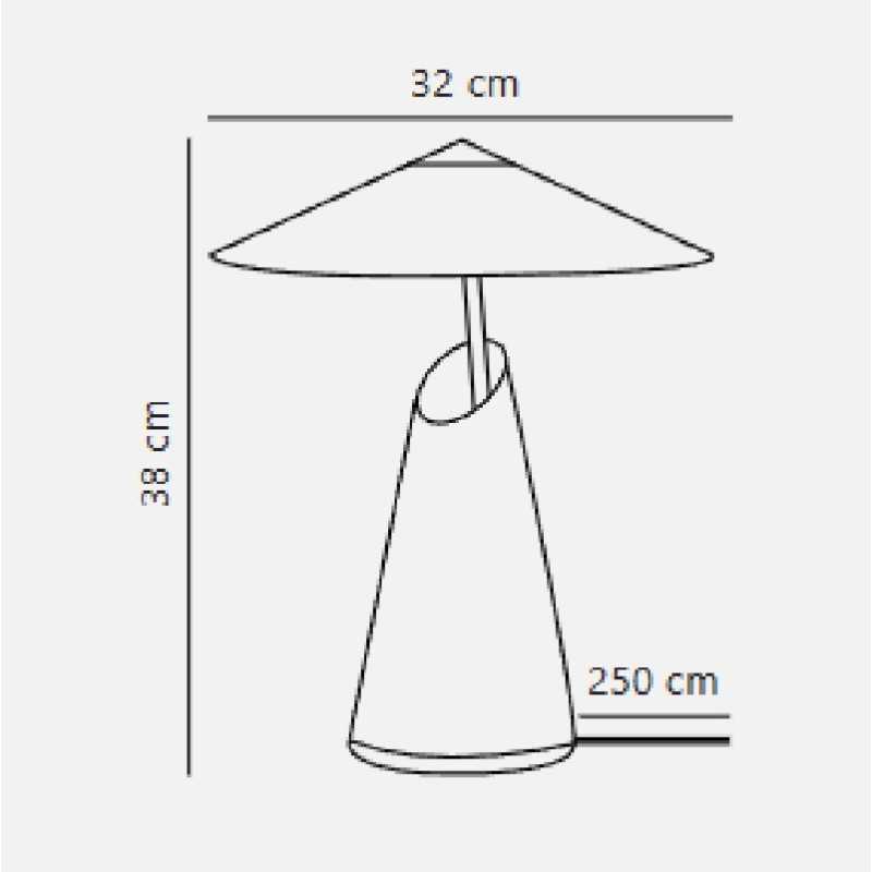 https://design-led.fr/ Taido Lampe à poser Marron E27 199,00&nbsp;€ 199,00&nbsp;€ 2320375018