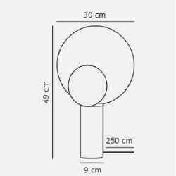 https://design-led.fr/ Caché Lampe à poser Gris GU10 199,00&nbsp;€ 199,00&nbsp;€ 2220275010