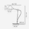 https://design-led.fr/ Stay Long Lampe à poser Noir E27 199,00&nbsp;€ 199,00&nbsp;€ 2020445003