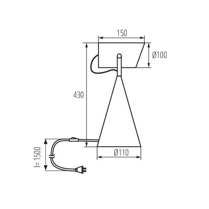 https://design-led.fr/ Lampe de bureau LARATA Blanc 1xE27 51,90&nbsp;€ 51,90&nbsp;€ 36260