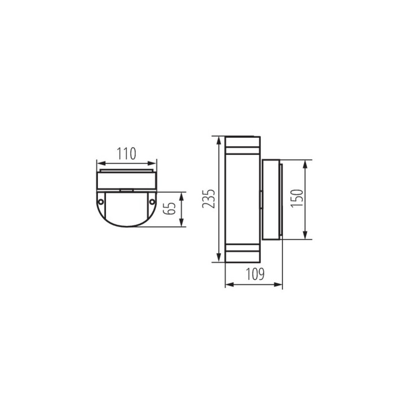 https://design-led.fr/ Applique Murale ZEW 2xGU10 gris IP44 43,10&nbsp;€ 43,10&nbsp;€ 22443