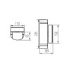 https://design-led.fr/ Applique Murale ZEW 2xGU10 noir IP44 43,10&nbsp;€ 43,10&nbsp;€ 22441