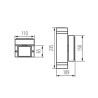 https://design-led.fr/ Applique Murale ZEW 2xGU10 gris IP44 45,40&nbsp;€ 45,40&nbsp;€ 22442