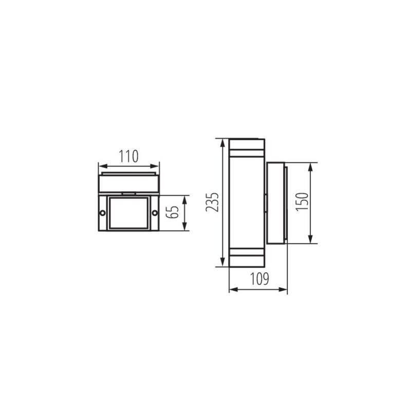 https://design-led.fr/ Applique Murale ZEW 2xGU10 noir IP44 45,40&nbsp;€ 45,40&nbsp;€ 22440