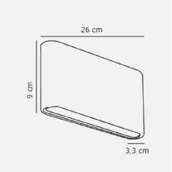 https://design-led.fr/ Kinver 26 Applique murale Blanc 10W 3000K IP54 89,90&nbsp;€ 89,90&nbsp;€ 2118181001