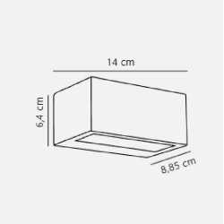 https://design-led.fr/ Nene Applique murale Noir 10.5W 3000K IP54 74,90&nbsp;€ 74,90&nbsp;€ 872723