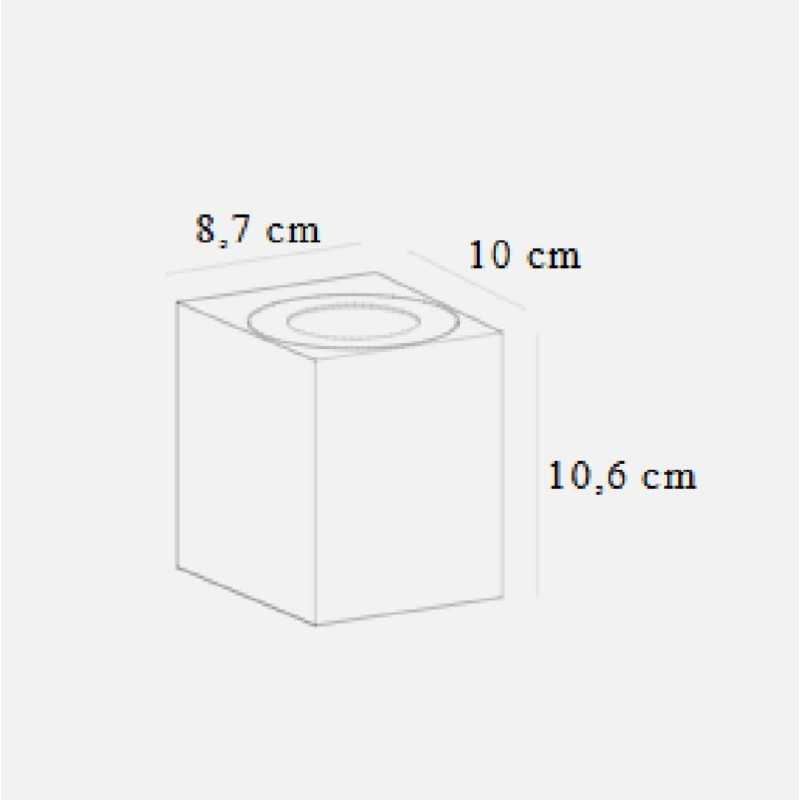 https://design-led.fr/ Canto Kubi 2 Applique murale Inox 10.6W 3000K IP44 99,90&nbsp;€ 99,90&nbsp;€ 49711034