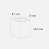 https://design-led.fr/ Canto Kubi 2 Applique murale Gris 10.6W 3000K IP44 99,90&nbsp;€ 99,90&nbsp;€ 49711010