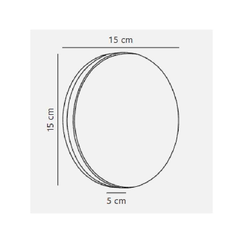 https://design-led.fr/ Artego Round Applique murale Noir 7.2W 3000K IP54 74,90&nbsp;€ 74,90&nbsp;€ 46941003