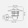 https://design-led.fr/ Agger Sensor Applique murale Acier galvanisé E27 IP54 89,90&nbsp;€ 89,90&nbsp;€ 74501031