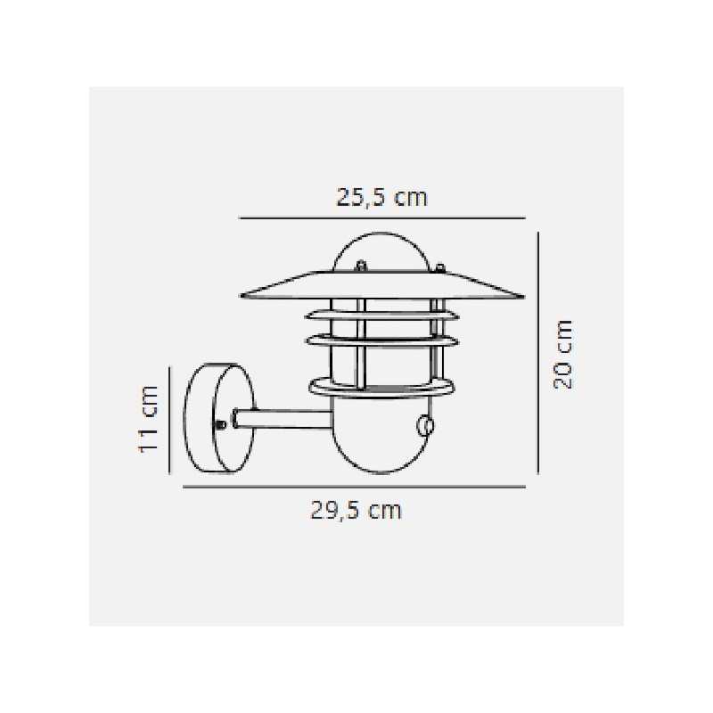 https://design-led.fr/ Agger Applique murale Acier galvanisé E27 IP54 74,90&nbsp;€ 74,90&nbsp;€ 74481031