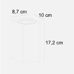 https://design-led.fr/ Canto Maxi Kubi 2 Applique murale Blanc 2xGU10 IP44 89,90&nbsp;€ 89,90&nbsp;€ 49731001