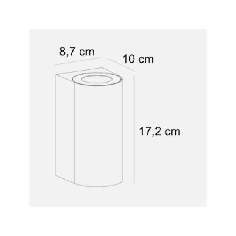 https://design-led.fr/ Canto Maxi 2 Applique murale Inox 2xGU10 IP44 99,90&nbsp;€ 99,90&nbsp;€ 49721034
