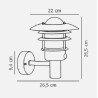 https://design-led.fr/ Lonstrup 22 Applique murale Acier galvanisé E27 IP44 64,90&nbsp;€ 64,90&nbsp;€ 71431031