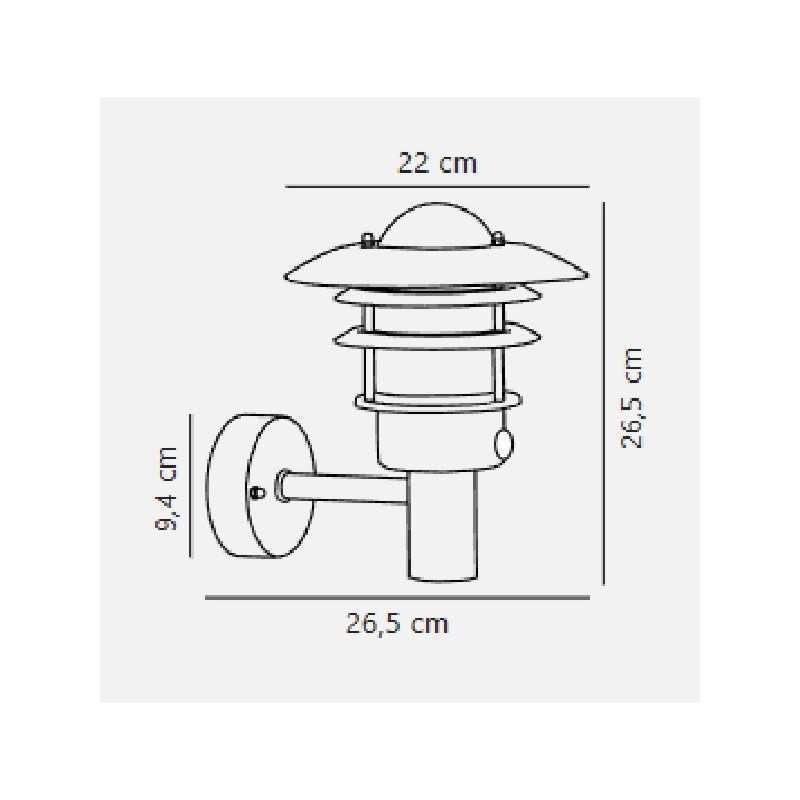 https://design-led.fr/ Lonstrup 22 Applique murale Sensor Acier galvanisé E27 IP44 94,90&nbsp;€ 94,90&nbsp;€ 71432031
