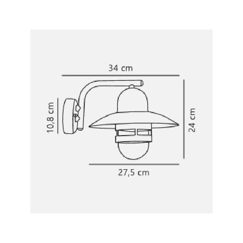 https://design-led.fr/ Nibe Applique murale Cuivre E27 IP54 269,90&nbsp;€ 269,90&nbsp;€ 24981030