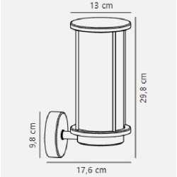 https://design-led.fr/ Linton Applique murale Laiton E27 IP54 124,90&nbsp;€ 124,90&nbsp;€ 2218281035