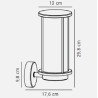 https://design-led.fr/ Linton Applique murale Acier galvanisé E27 IP54 79,90&nbsp;€ 79,90&nbsp;€ 2218281031
