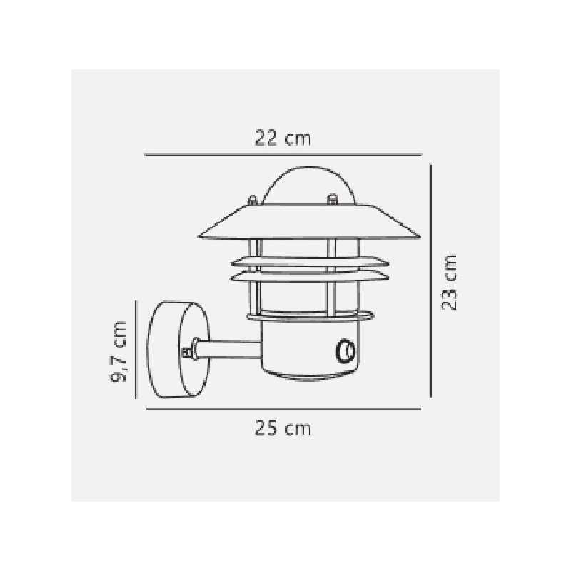 https://design-led.fr/ Blokhus Up Sensor Applique murale Noir E27 IP54 94,90&nbsp;€ 94,90&nbsp;€ 25031003