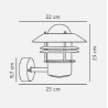 https://design-led.fr/ Blokhus Up Applique murale Acier galvanisé E27 IP54 64,90&nbsp;€ 64,90&nbsp;€ 25011031