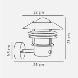 https://design-led.fr/ Vejers Sensor Applique murale Noir E27 IP54 94,90&nbsp;€ 94,90&nbsp;€ 25101003