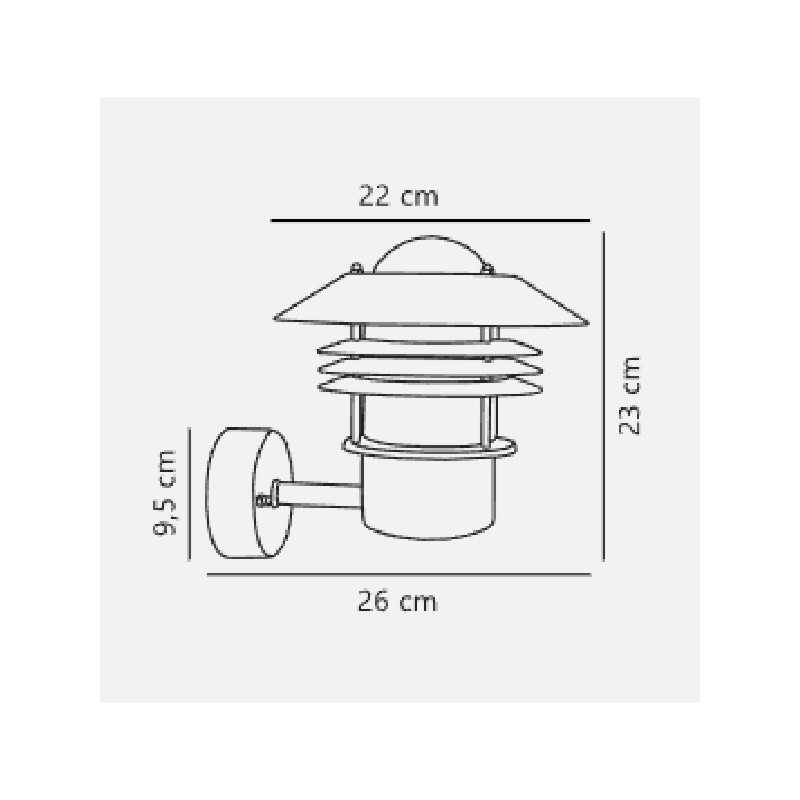 https://design-led.fr/ Vejers Up Applique murale Noir E27 IP54 64,90&nbsp;€ 64,90&nbsp;€ 25091003