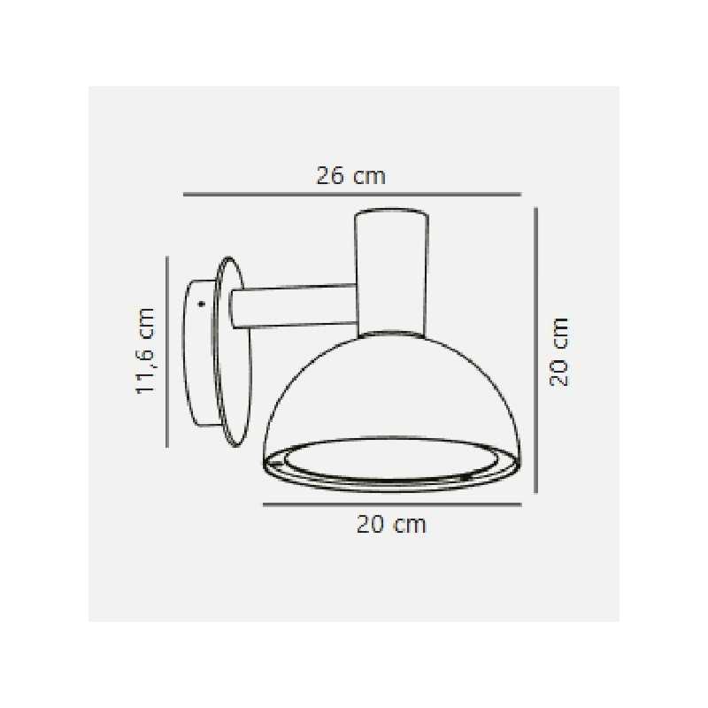 https://design-led.fr/ Arki 20 Applique murale Noir E27 IP54 164,90&nbsp;€ 164,90&nbsp;€ 75181003