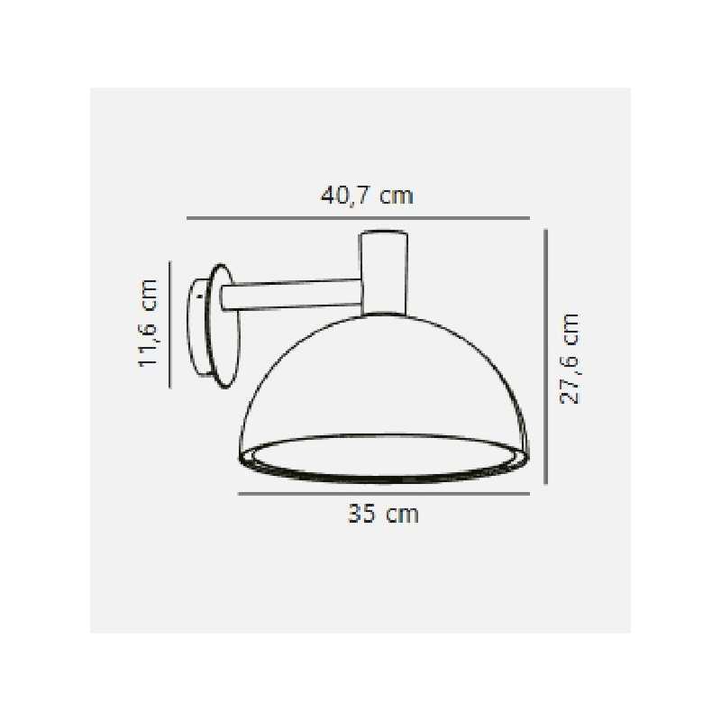 https://design-led.fr/ Arki 35 Applique murale Noir E27 IP54 199,90&nbsp;€ 199,90&nbsp;€ 2118111003