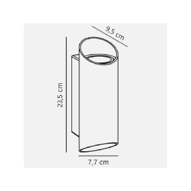 https://design-led.fr/ Nico Round 22 Applique murale Noir 2 X GU10 IP54 44,90&nbsp;€ 44,90&nbsp;€ 2218231003