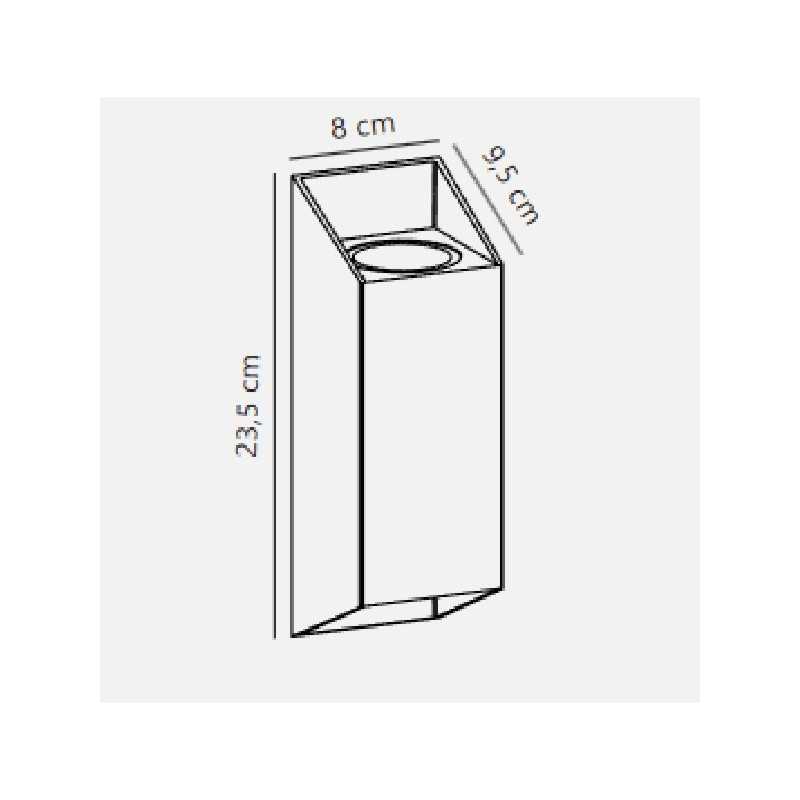 https://design-led.fr/ Nico Square 22 Applique murale Anthracite 2 X GU10 IP54 44,90&nbsp;€ 44,90&nbsp;€ 2218221050