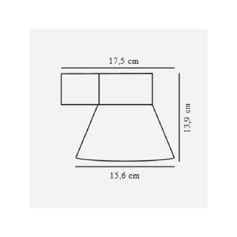 https://design-led.fr/ Kyklop Cone Applique murale Noir GU10 IP54 69,90&nbsp;€ 69,90&nbsp;€ 2318071003