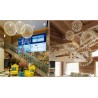 https://design-led.fr/ Lampe Suspendue LED Gloria argenté 28w Ø50 cm 92 leds CCT dimmable 290,00&nbsp;€ 290,00&nbsp;€ A2607