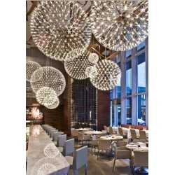 https://design-led.fr/ Lampe Suspendue LED Gloria argenté 28w Ø50 cm 92 leds CCT dimmable 290,00&nbsp;€ 290,00&nbsp;€ A2607