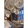 https://design-led.fr/ Lampe Suspendue LED Gloria argenté 28w Ø50 cm 92 leds CCT dimmable 290,00&nbsp;€ 290,00&nbsp;€ A2607
