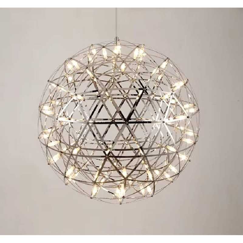 https://design-led.fr/ Lampe Suspendue LED Gloria argenté 28w Ø50 cm 92 leds CCT dimmable 290,00&nbsp;€ 290,00&nbsp;€ A2607