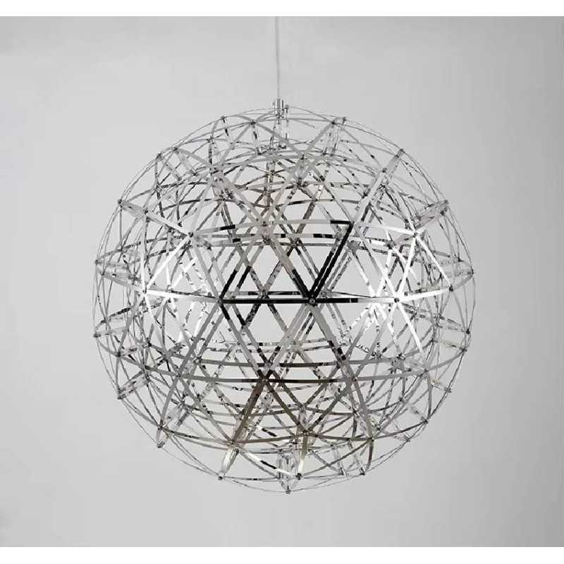 https://design-led.fr/ Lampe Suspendue LED Gloria argenté 28w Ø50 cm 92 leds CCT dimmable 290,00&nbsp;€ 290,00&nbsp;€ A2607