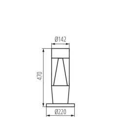 https://design-led.fr/ Luminaire architectural avec source remplaçable 3xGU10 INVO-TR 47cm 118,20&nbsp;€ 118,20&nbsp;€ 29175