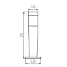 https://design-led.fr/ Luminaire architectural avec source remplaçable 1 x E27 INVO-OP 77cm 152,10&nbsp;€ 152,10&nbsp;€ 29172