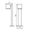 https://design-led.fr/ Luminaire extérieur avec source remplaçable 1 x GU10 GORI 80cm 70,70&nbsp;€ 70,70&nbsp;€ 29003