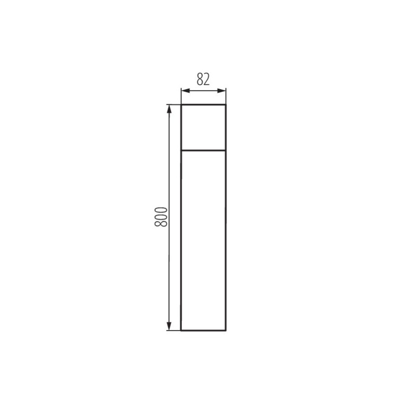 https://design-led.fr/ Luminaire extérieur avec source remplaçable 1 x E27 VADRA 80cm 50,40&nbsp;€ 50,40&nbsp;€ 29013
