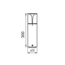 https://design-led.fr/ Luminaire extérieur avec source remplaçable 1 x E27 PRESO 30cm 29,80&nbsp;€ 29,80&nbsp;€ 36542