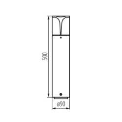 https://design-led.fr/ Luminaire extérieur avec source remplaçable 1 x E27 PRESO 50cm 42,60&nbsp;€ 42,60&nbsp;€ 36541
