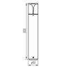 https://design-led.fr/ Luminaire extérieur avec source remplaçable 1 x E27 PRESO 80cm 58,30&nbsp;€ 58,30&nbsp;€ 36540