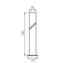 https://design-led.fr/ Luminaire extérieur avec source remplaçable 1 x E27 LAVEN 50cm 43,10&nbsp;€ 43,10&nbsp;€ 36546
