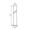 https://design-led.fr/ Luminaire extérieur avec source remplaçable 1 x E27 LAVEN 50cm 43,10&nbsp;€ 43,10&nbsp;€ 36546