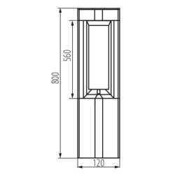 https://design-led.fr/ Luminaire extérieur avec source remplaçable 1 x GX53 PEVO 80cm 73,40&nbsp;€ 73,40&nbsp;€ 36550