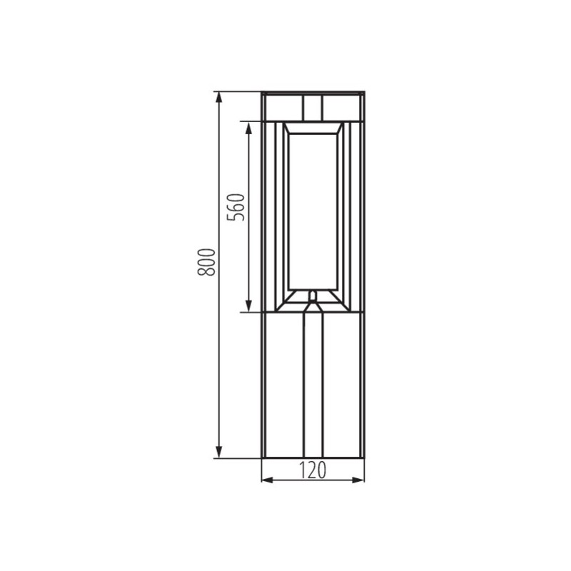 https://design-led.fr/ Luminaire extérieur avec source remplaçable 1 x GX53 PEVO 80cm 73,40&nbsp;€ 73,40&nbsp;€ 36550