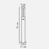 https://design-led.fr/ Helix Potelet Corten GU10 IP44 189,90&nbsp;€ 189,90&nbsp;€ 77499938